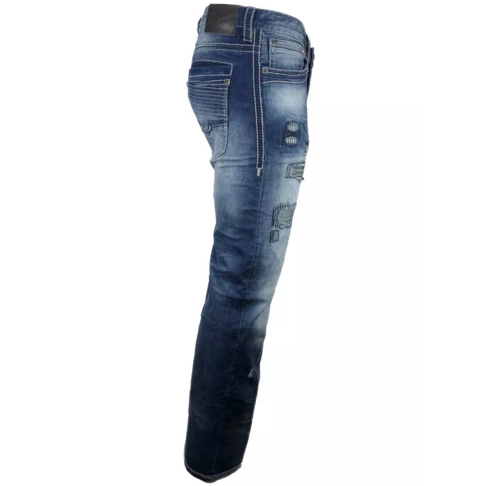 AFFLICTION Men's Denim Jeans BLAKE FLEUR CRITTER B - Picture 13 of 13